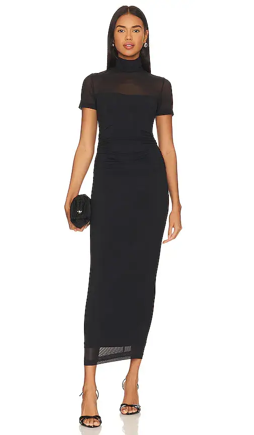 Amanda Uprichard Dominique Midi Dress | Image 1 Amanda Uprichard Dominique Midi Dress | Image 1