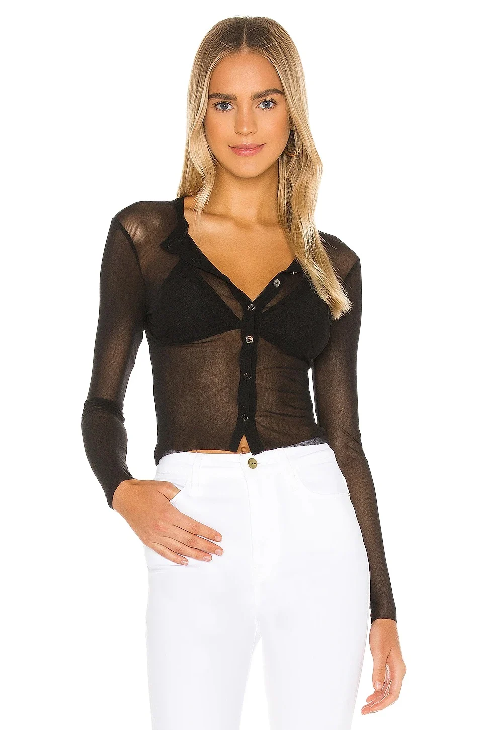 Only Hearts Mesh Cardigan