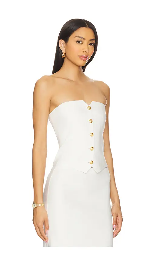Alice + Olivia Alice + Olivia Kelcey Vest Top | Thumbnail 2 Alice + Olivia Alice + Olivia Kelcey Vest Top | Thumbnail 2