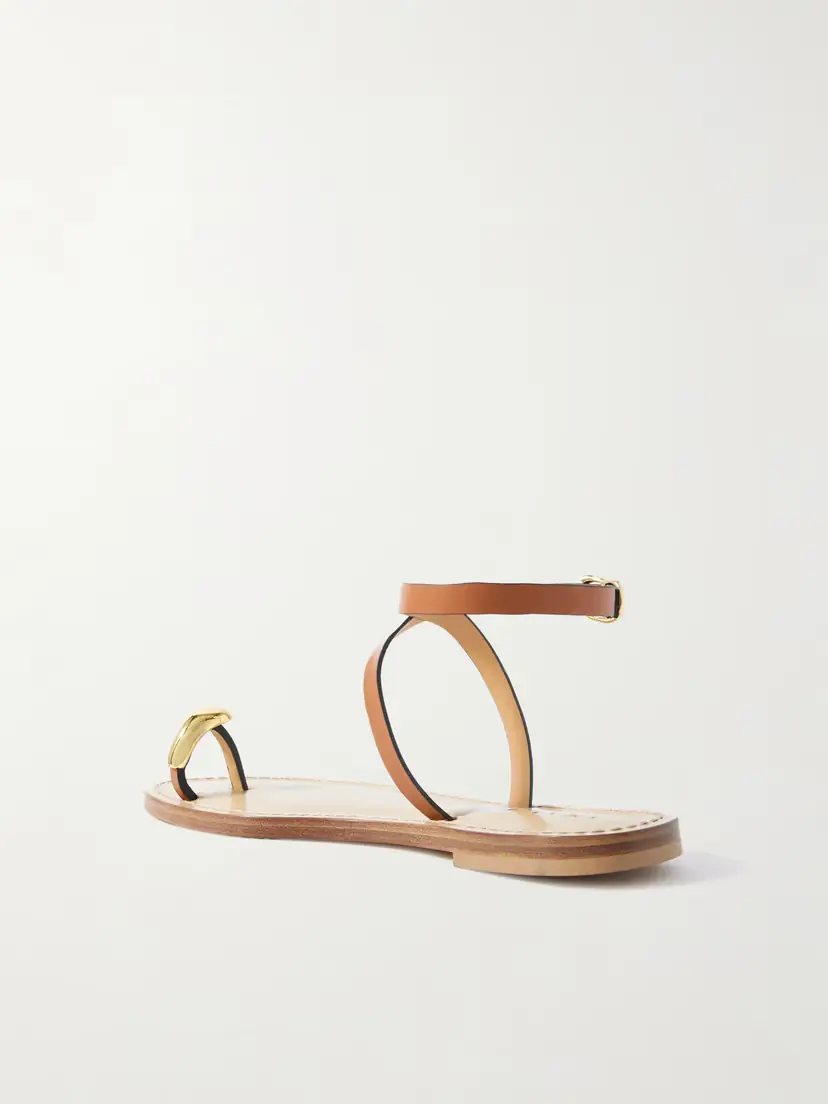 AMANU The Kigali Embellished Leather Sandals | Thumbnail 3