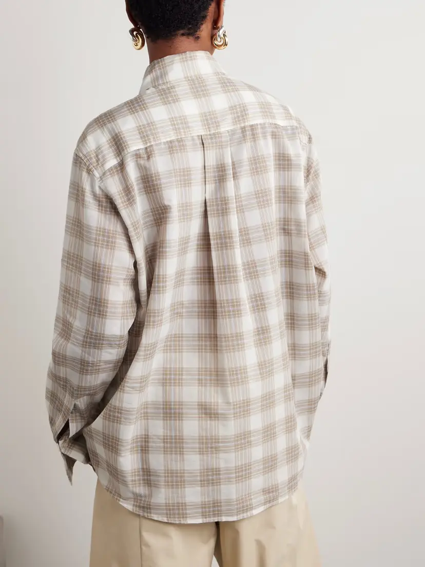 Kallmeyer Chloé Checked Voile Shirt | Thumbnail 4