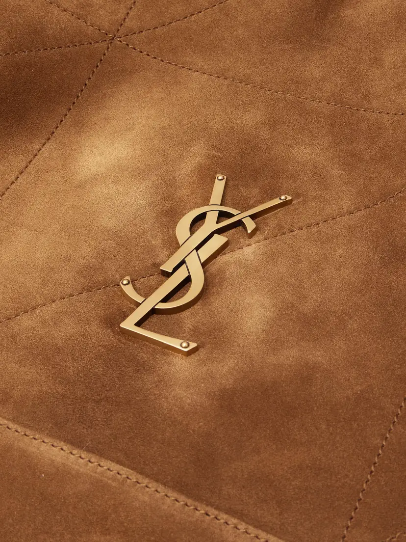 Saint Laurent Jamie Quilted Suede Shoulder Bag | Thumbnail 4
