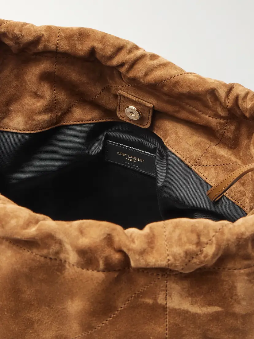 Saint Laurent Jamie Quilted Suede Shoulder Bag | Thumbnail 5