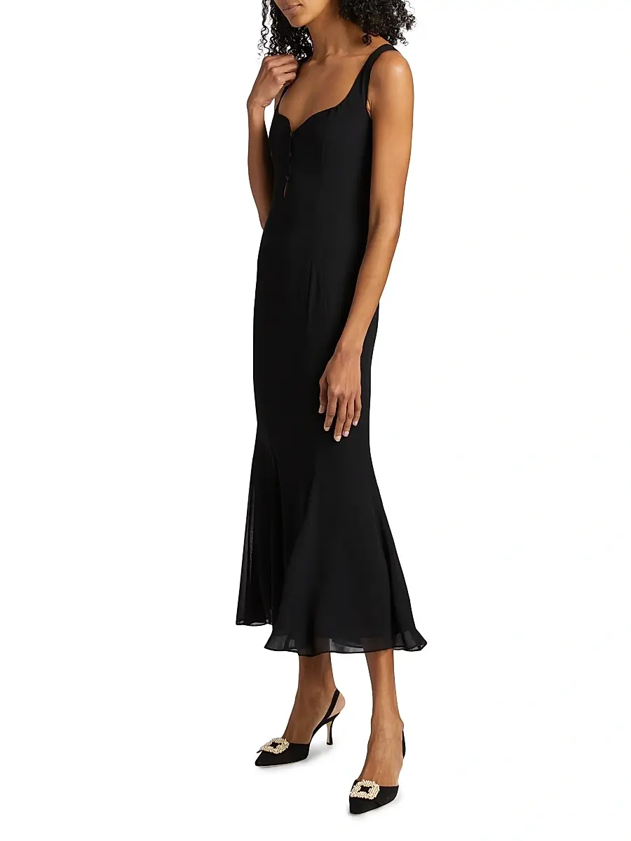 Reformation Women's Laine Cocktail Dress | Thumbnail 4 Reformation Women's Laine Cocktail Dress | Thumbnail 4