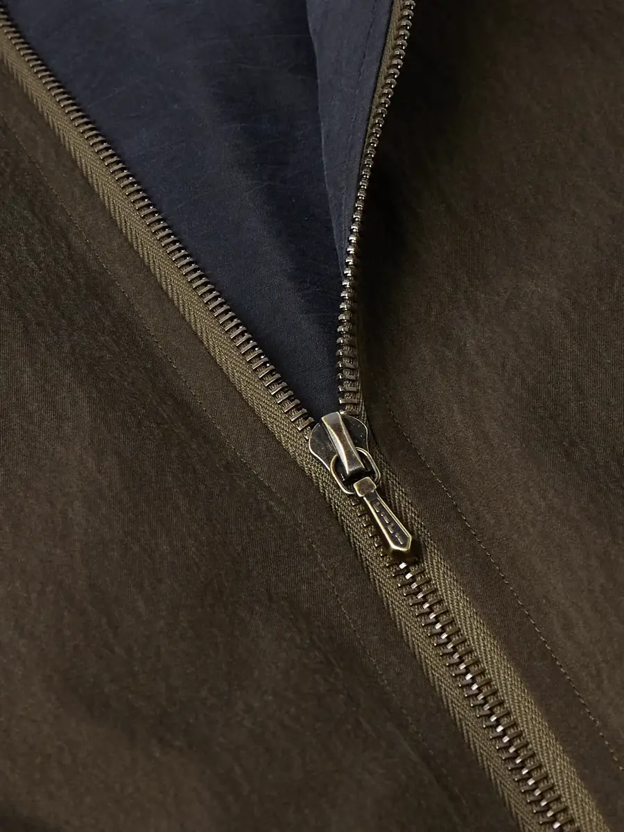 A.PRESSE Silk and Cotton-Blend Bomber Jacket - Men | Thumbnail 5 A.PRESSE Silk and Cotton-Blend Bomber Jacket - Men | Thumbnail 5
