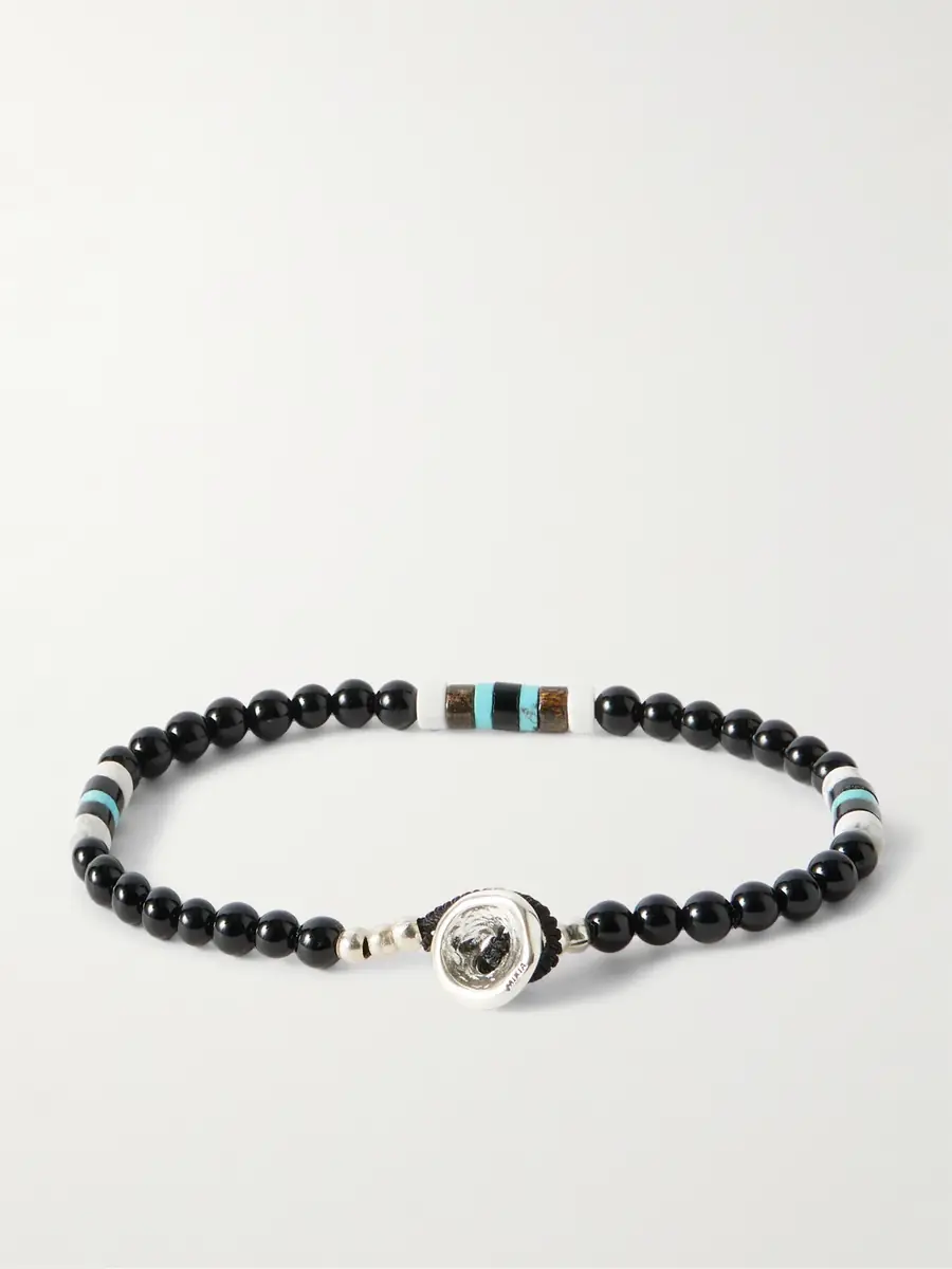 Mikia Sterling Silver ulti-Stone Beaded Braceleten | Thumbnail 3