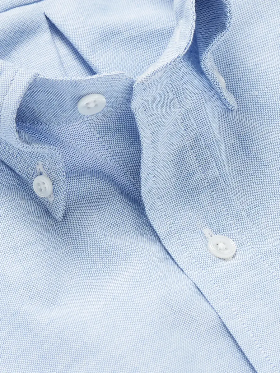 Drake's Button-Down Collar Cotton Oxford Shirt - Men | Thumbnail 5