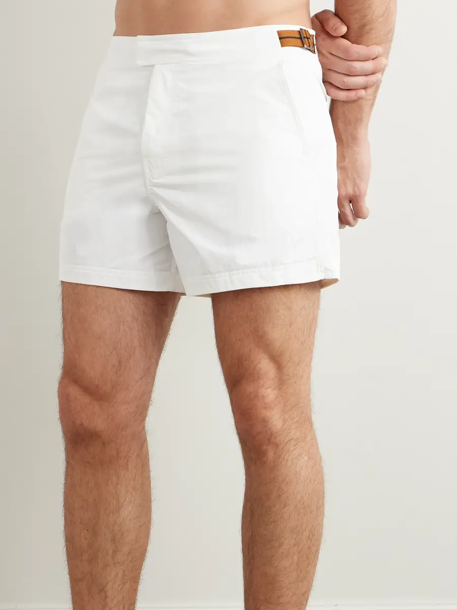 Zegna Rio Straight-Leg Mid-Length Swim Shorts - Men | Thumbnail 2 Zegna Rio Straight-Leg Mid-Length Swim Shorts - Men | Thumbnail 2