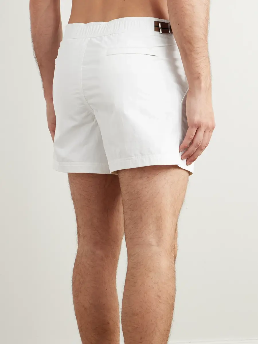 Zegna Rio Straight-Leg Mid-Length Swim Shorts - Men | Thumbnail 3 Zegna Rio Straight-Leg Mid-Length Swim Shorts - Men | Thumbnail 3
