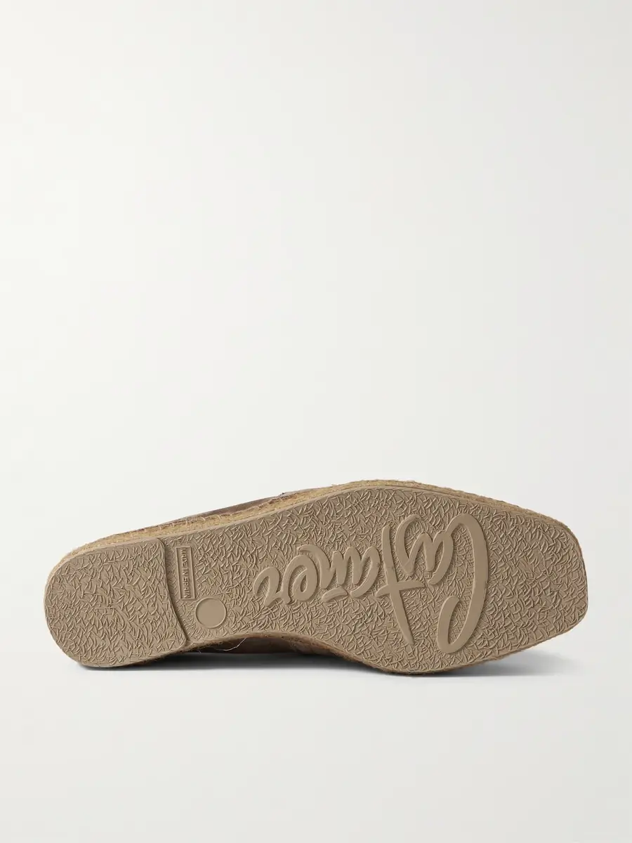 Castañer Parker Collapsible-Heel Suede Espadrilles - Men | Thumbnail 3