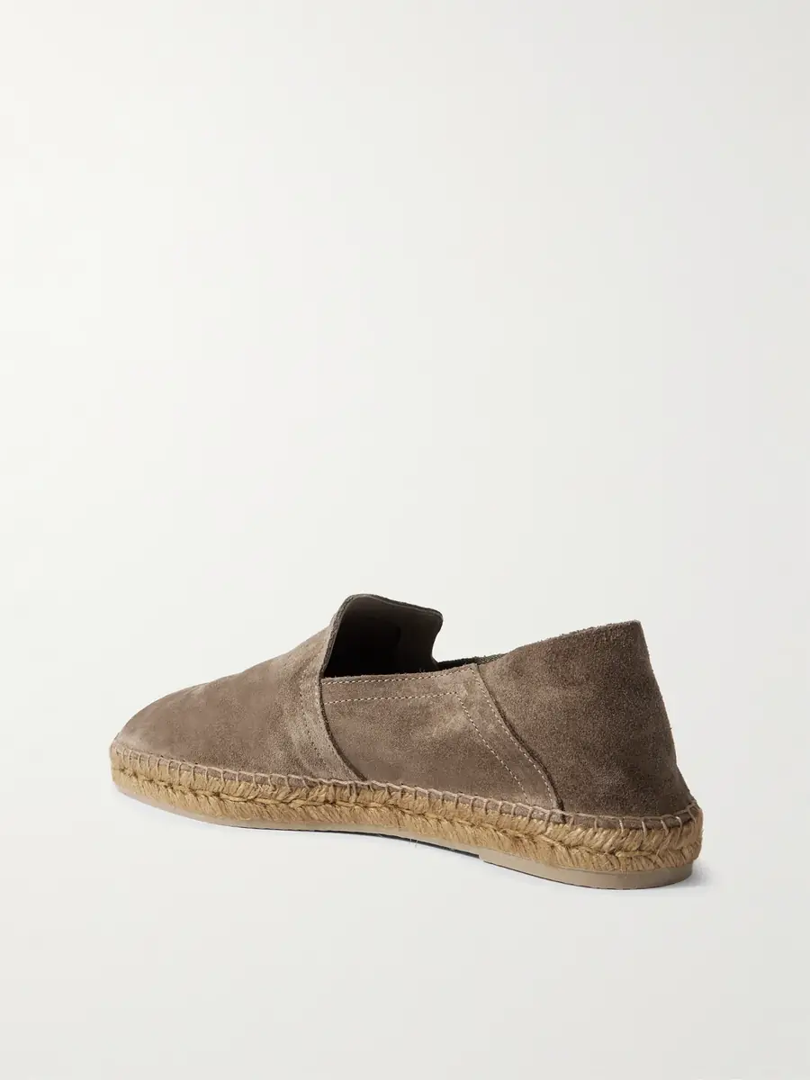 Castañer Parker Collapsible-Heel Suede Espadrilles - Men | Thumbnail 4