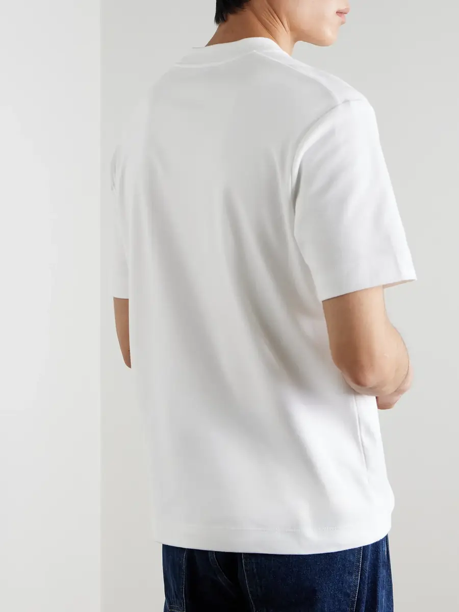 Sunspel Supima Cotton-Jersey T-Shirt - Men | Thumbnail 4 Sunspel Supima Cotton-Jersey T-Shirt - Men | Thumbnail 4