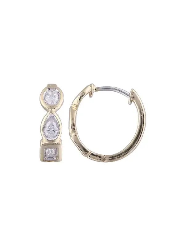 Earrings B:0.110|OV:0.159|PE:0.184 14KT YELLOW Earrings B:0.110|OV:0.159|PE:0.184 14KT YELLOW