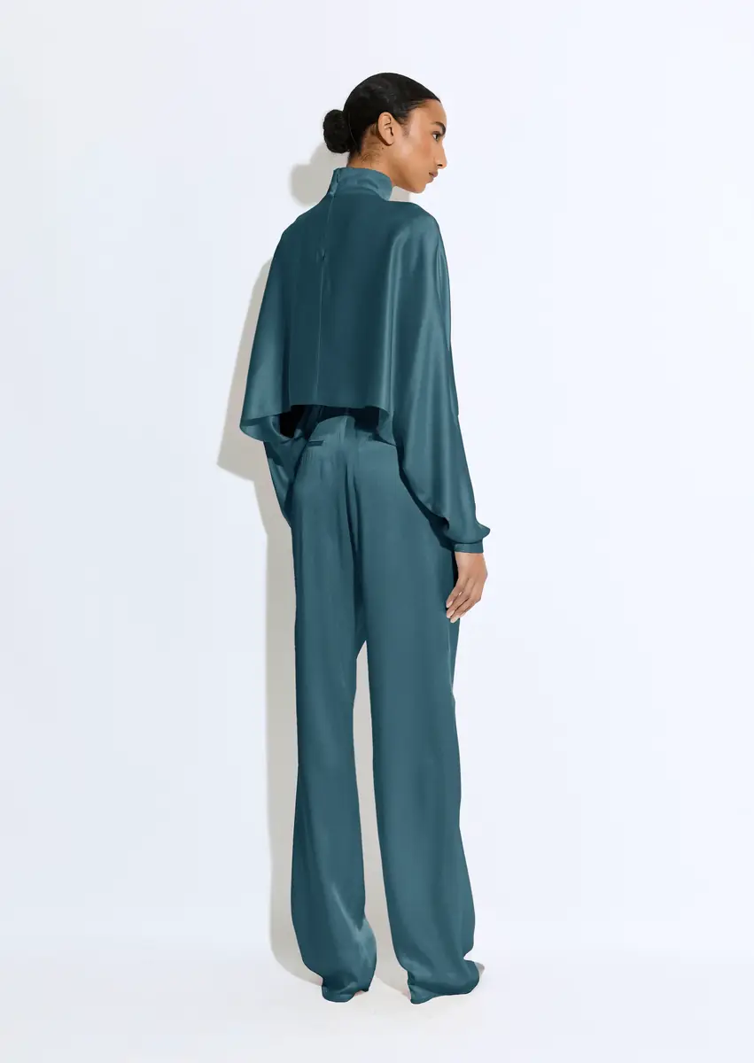 LAPOINTE Silky Twill Belted Pant | Thumbnail 2