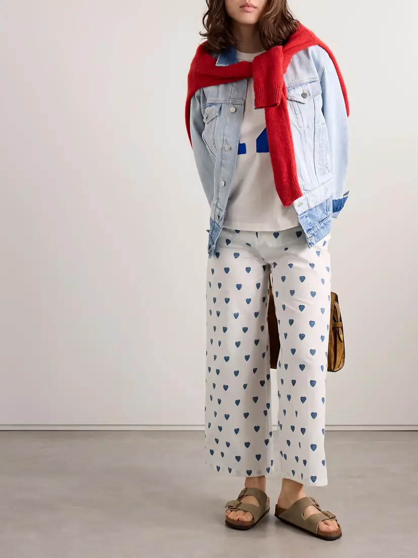 ALIX OF BOHEMIA Scout Printed Cotton Straight-leg Pants | Thumbnail 2 ALIX OF BOHEMIA Scout Printed Cotton Straight-leg Pants | Thumbnail 2
