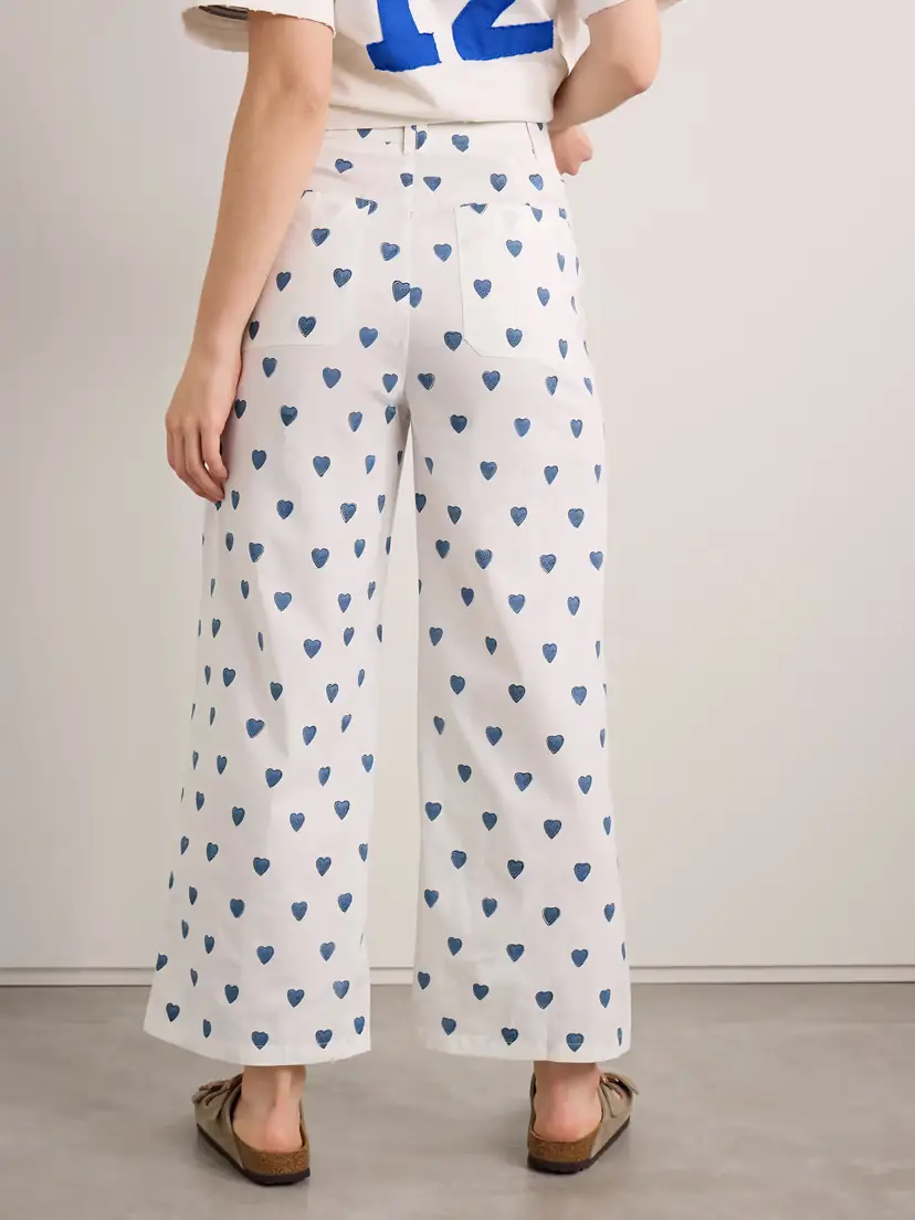 ALIX OF BOHEMIA Scout Printed Cotton Straight-leg Pants | Thumbnail 4 ALIX OF BOHEMIA Scout Printed Cotton Straight-leg Pants | Thumbnail 4