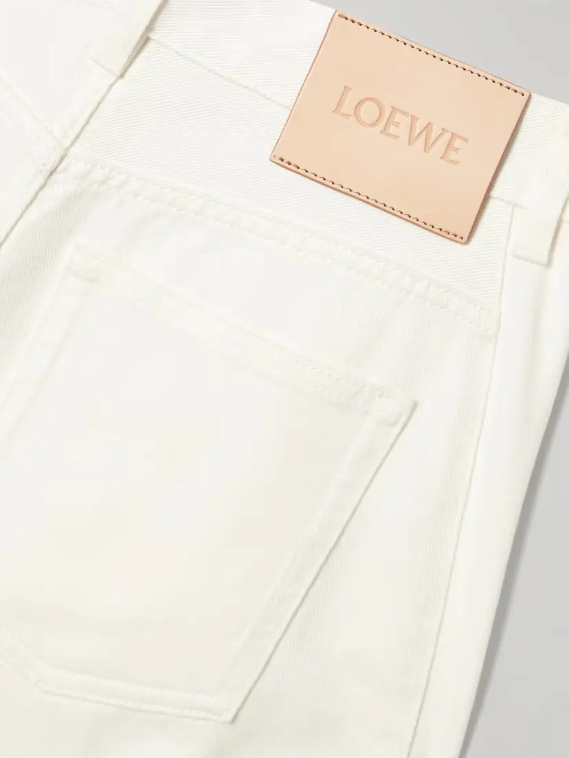 Loewe + Paula's Ibiza Paneled Embellished Mid-rise Barrel-leg Jeans | Thumbnail 6 Loewe + Paula's Ibiza Paneled Embellished Mid-rise Barrel-leg Jeans | Thumbnail 6