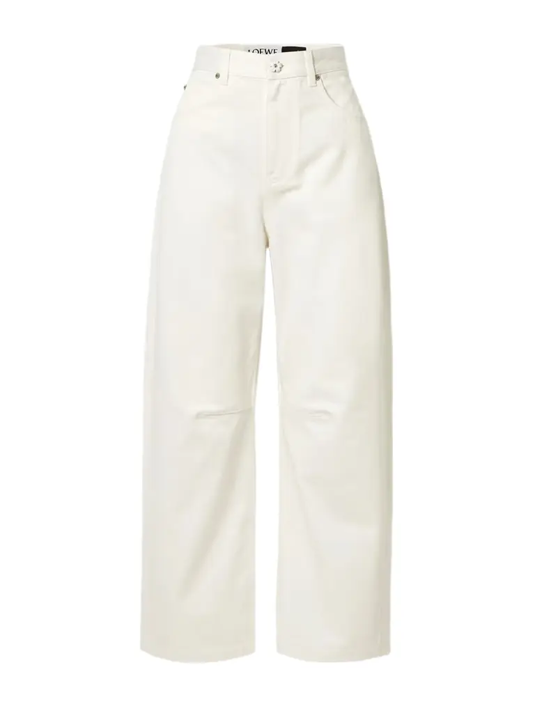 + Paula's Ibiza Paneled Embellished Mid-rise Barrel-leg Jeans