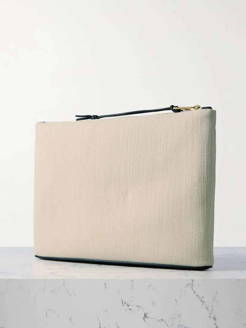 Loewe + Paula's Ibiza Embroidered Canvas Clutch | Thumbnail 3 Loewe + Paula's Ibiza Embroidered Canvas Clutch | Thumbnail 3