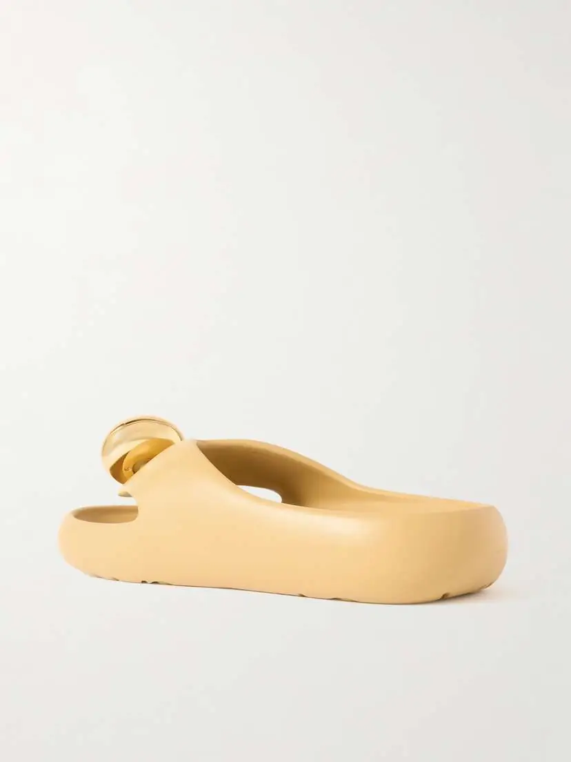 Loewe + Paula's Ibiza Bubble Logo-detailed Rubber Slides | Thumbnail 3