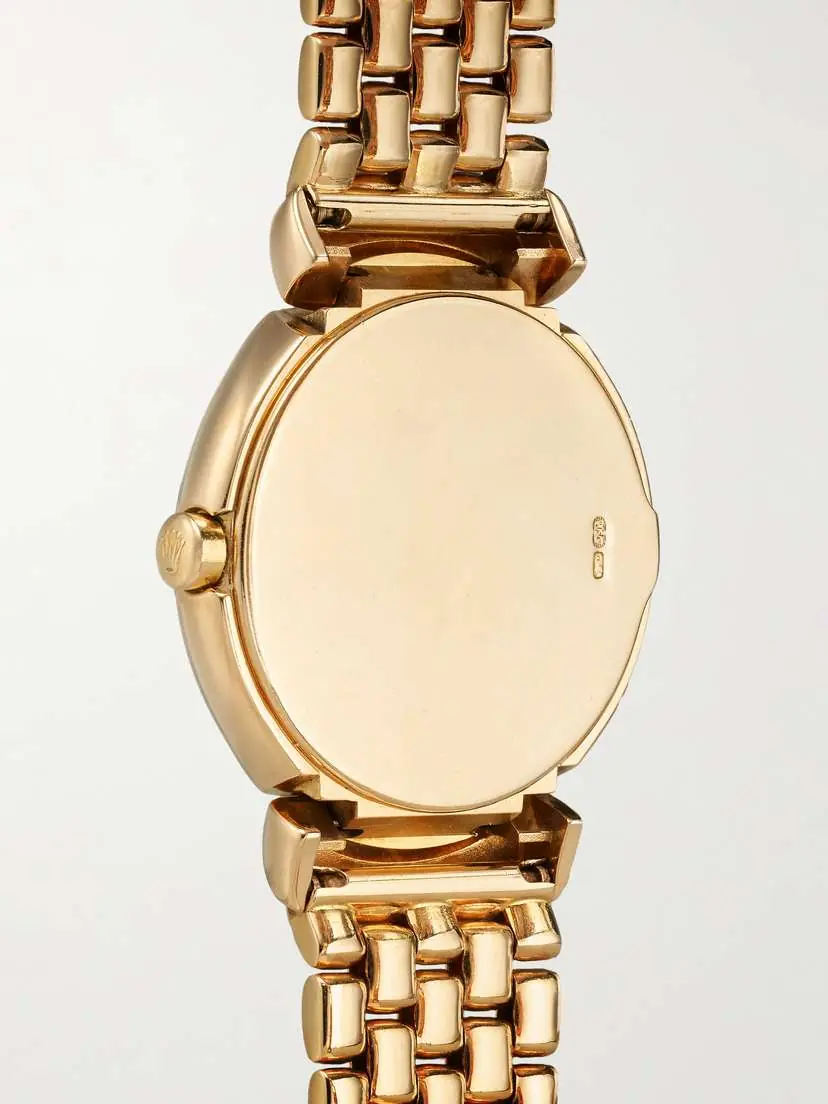 Stephanie Windsor + Rolex Vintage 1993 Cellini 26mm 18-karat Gold Diamond Watch, Ref. No. 6621 | Thumbnail 4 Stephanie Windsor + Rolex Vintage 1993 Cellini 26mm 18-karat Gold Diamond Watch, Ref. No. 6621 | Thumbnail 4