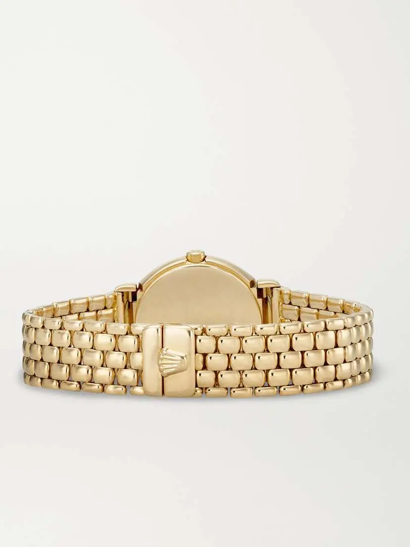 Stephanie Windsor + Rolex Vintage 1993 Cellini 26mm 18-karat Gold Diamond Watch, Ref. No. 6621 | Thumbnail 6 Stephanie Windsor + Rolex Vintage 1993 Cellini 26mm 18-karat Gold Diamond Watch, Ref. No. 6621 | Thumbnail 6
