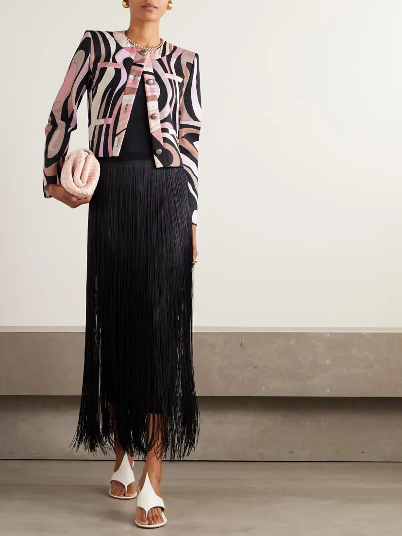 PUCCI Printed Cotton-blend Gabardine Jacket | Thumbnail 2
