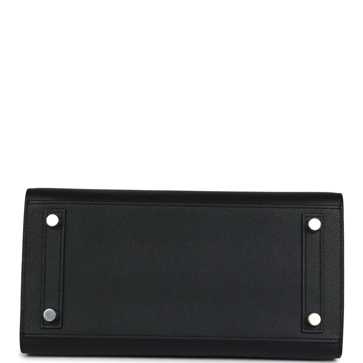 HERMÈS Hermes Birkin Sellier 25 Black Epsom Palladium Hardware | Thumbnail 6