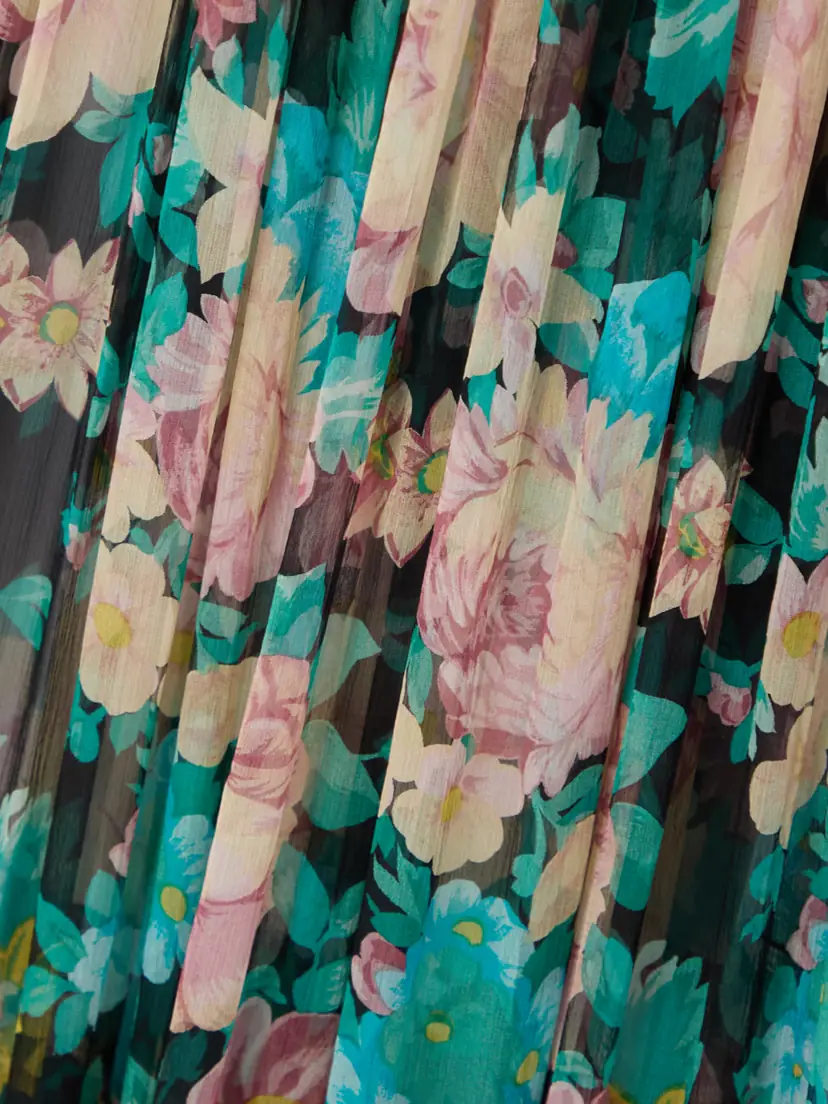 Chloé Gathered Floral-print Silk-muslin Maxi Dress | Thumbnail 5