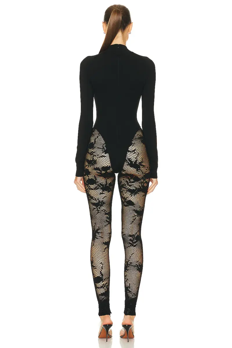 Alaïa Turtleneck Catsuit | Thumbnail 3