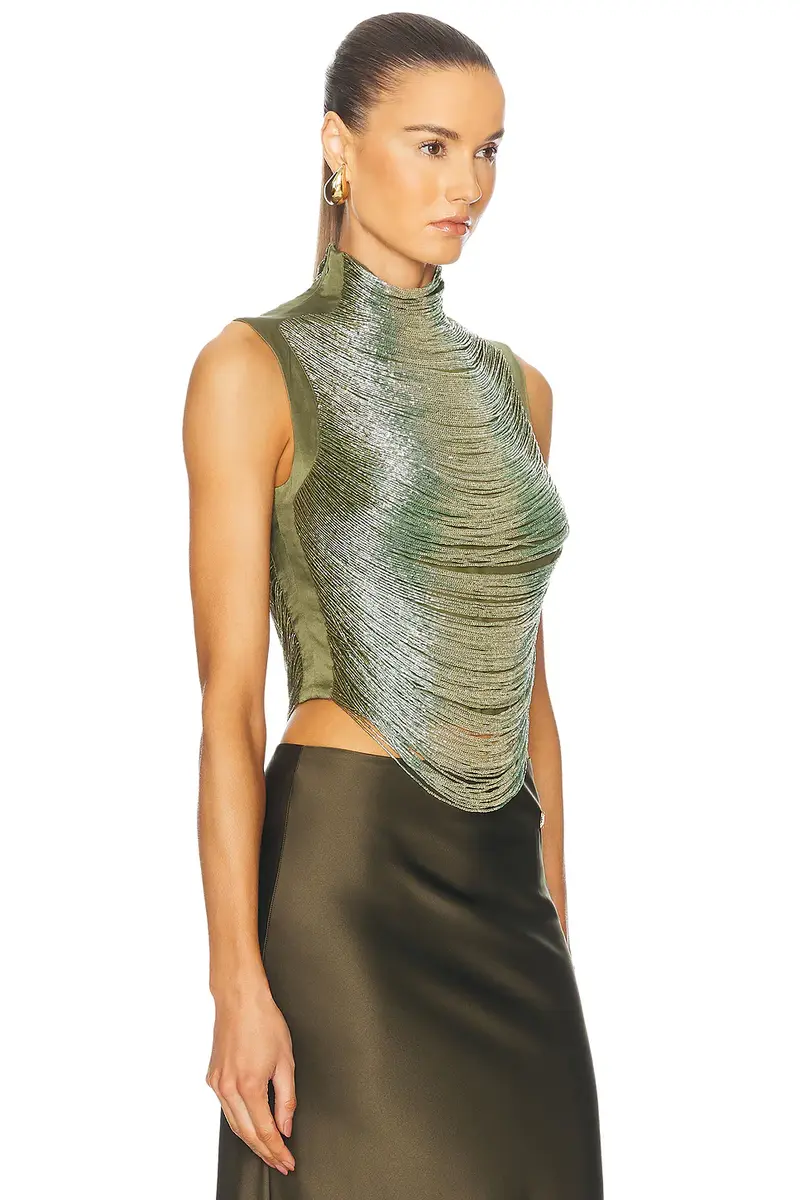 Cult Gaia Taraji Sleeveless Top | Thumbnail 2 Cult Gaia Taraji Sleeveless Top | Thumbnail 2