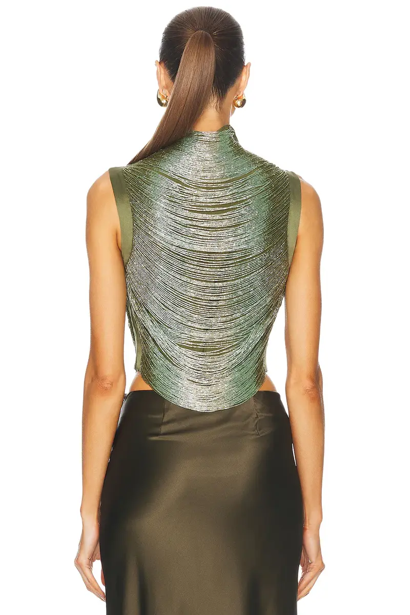 Cult Gaia Taraji Sleeveless Top | Thumbnail 3 Cult Gaia Taraji Sleeveless Top | Thumbnail 3