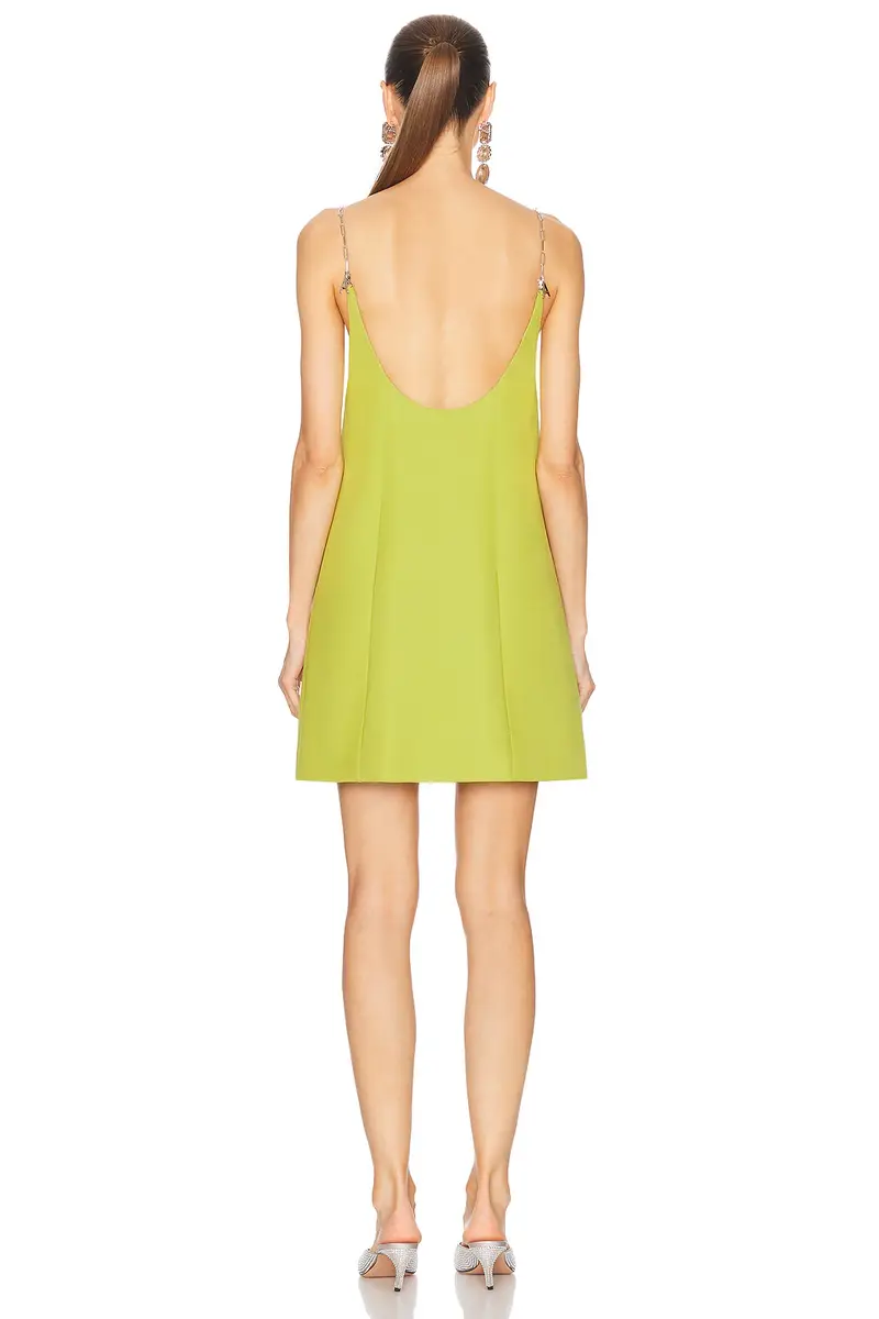 AREA Crystal Embellished Bow Mini Dress | Thumbnail 5 AREA Crystal Embellished Bow Mini Dress | Thumbnail 5