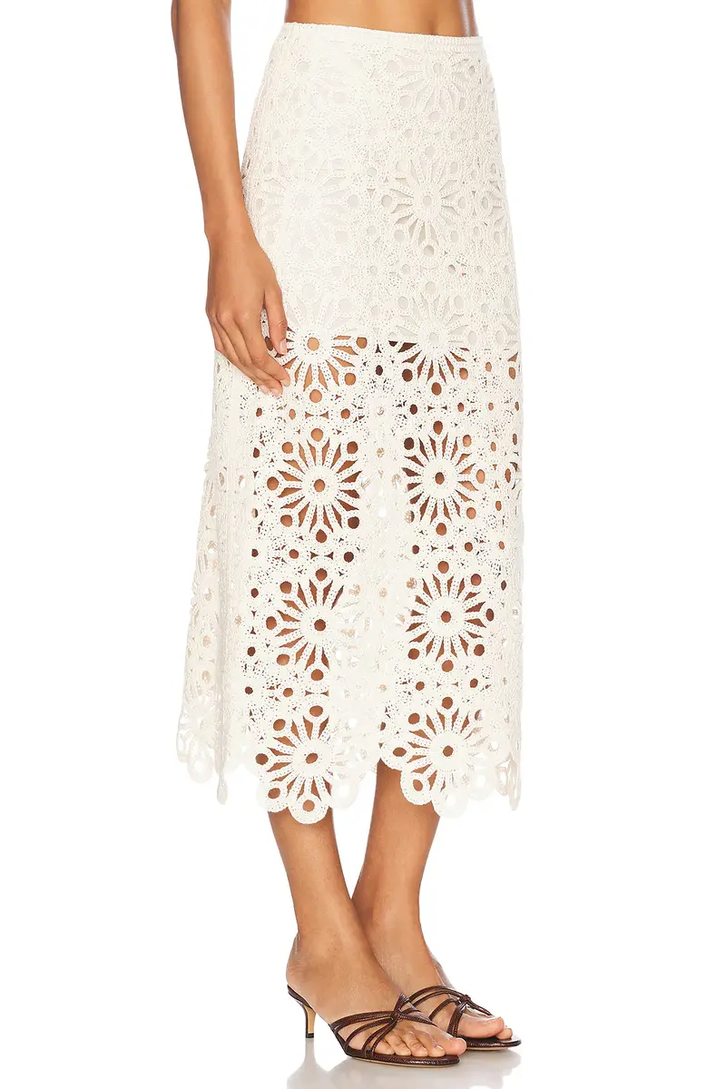 L'Academie Shay Midi Skirt | Thumbnail 5