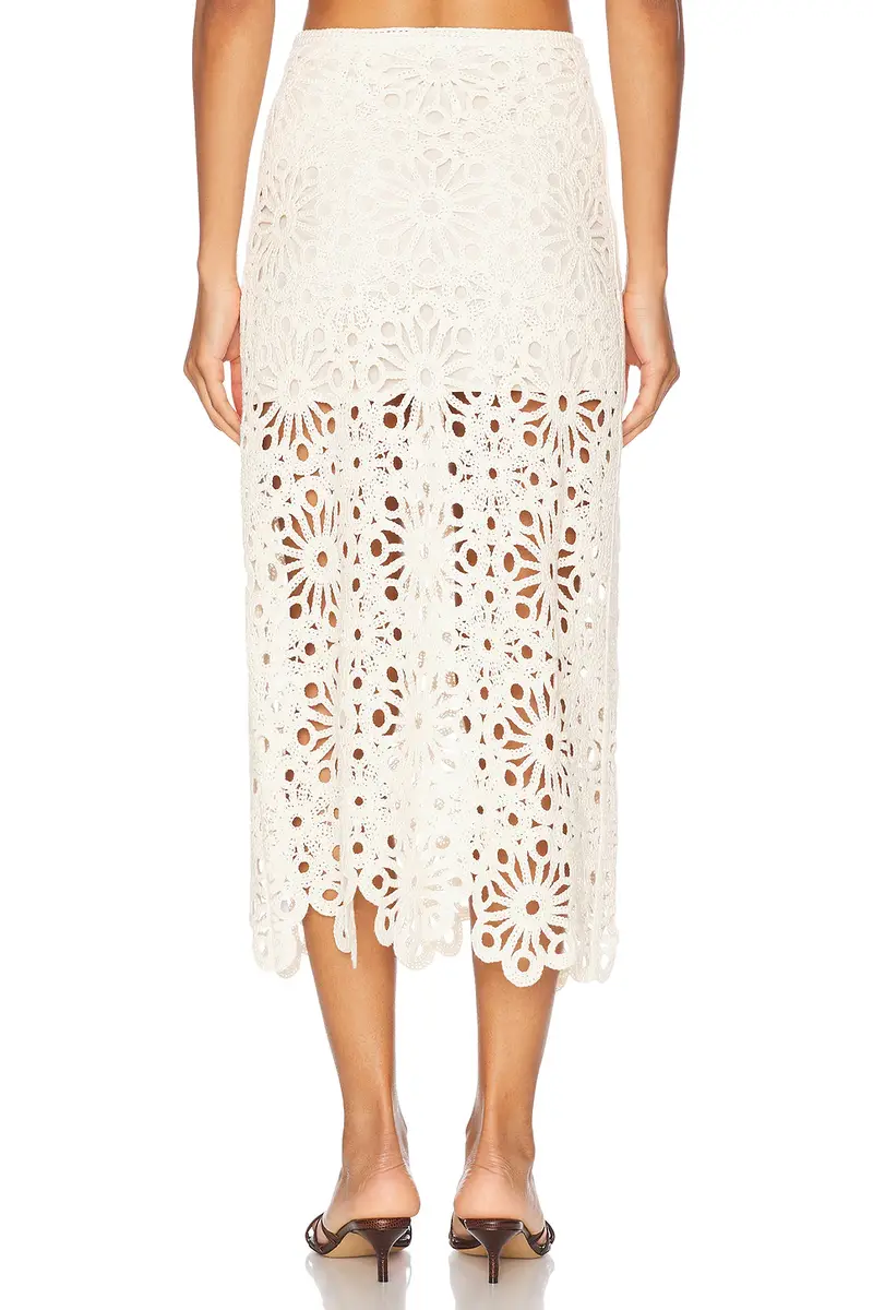 L'Academie Shay Midi Skirt | Thumbnail 7