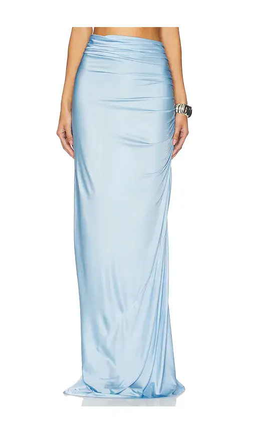 Alejandra Alonso Rojas Long Jersey Draped Skirt | Image 1 Alejandra Alonso Rojas Long Jersey Draped Skirt | Image 1