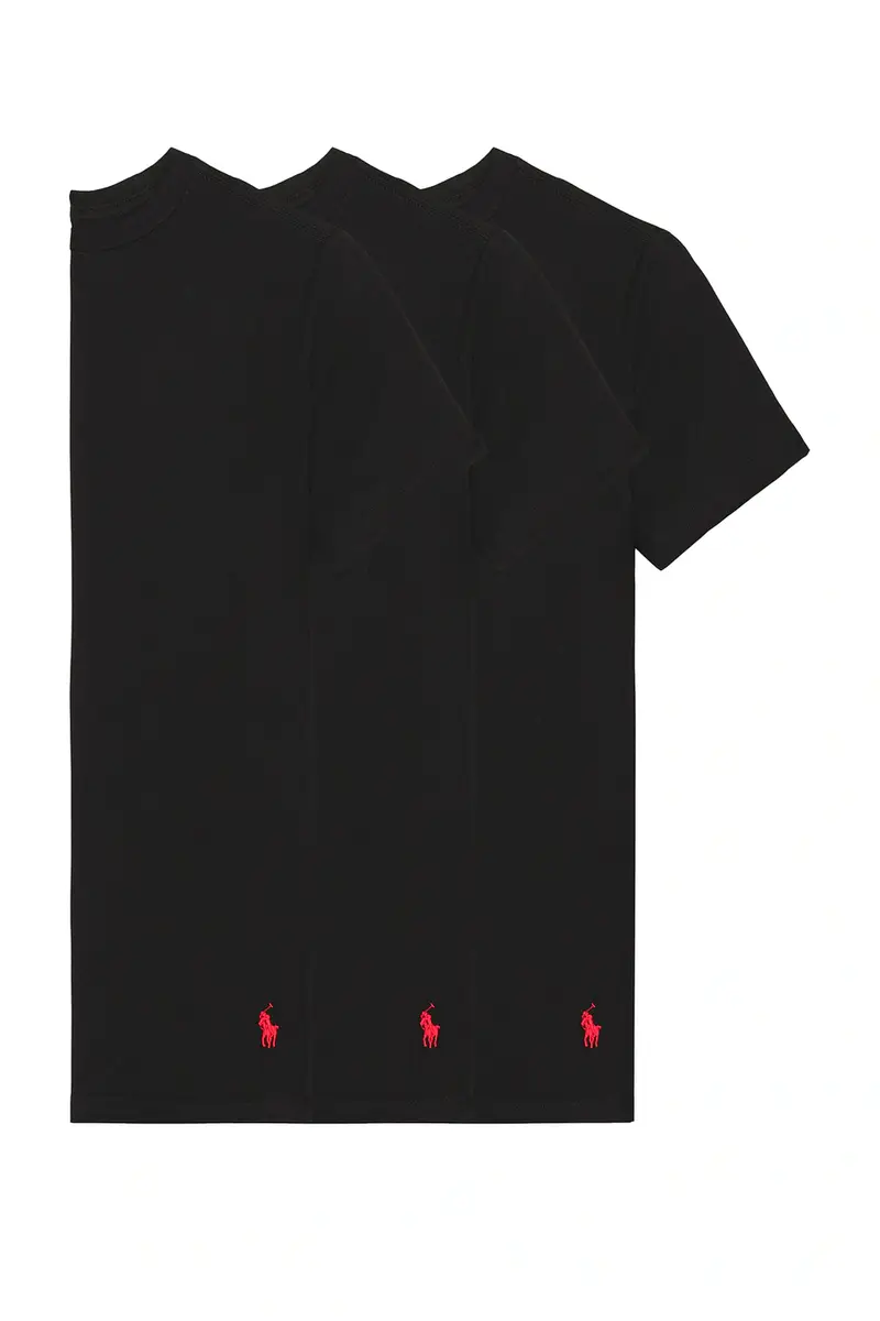 Polo Ralph Lauren Slim Fit Cotton 3 Pack Undershirt | Thumbnail 3