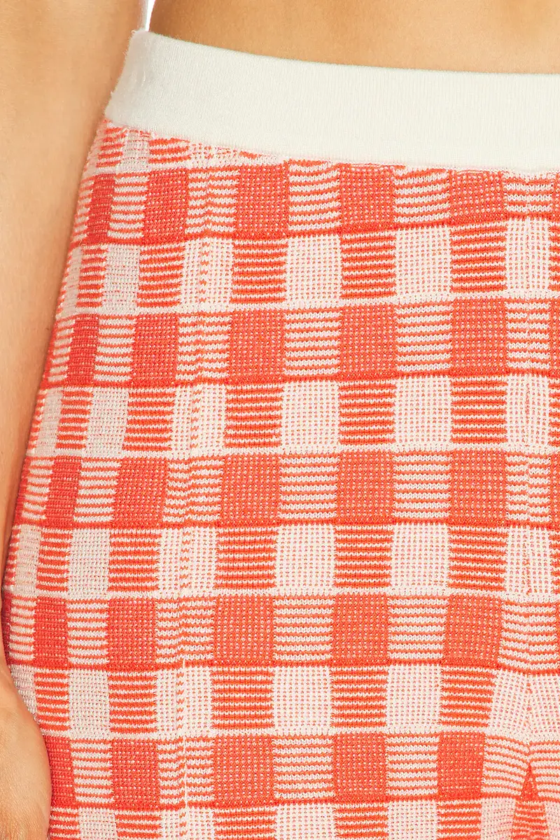 Guest In Residence Gingham Flare Pant | Thumbnail 6