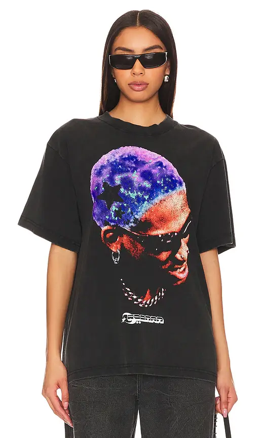 Rodman Purple Stars Tee