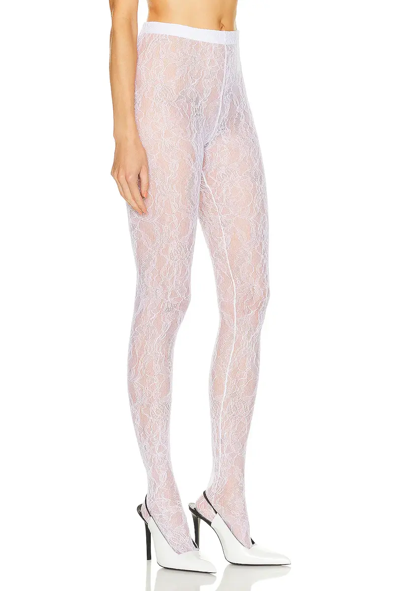 Wardrobe.NYC Lace Tights | Thumbnail 2 Wardrobe.NYC Lace Tights | Thumbnail 2