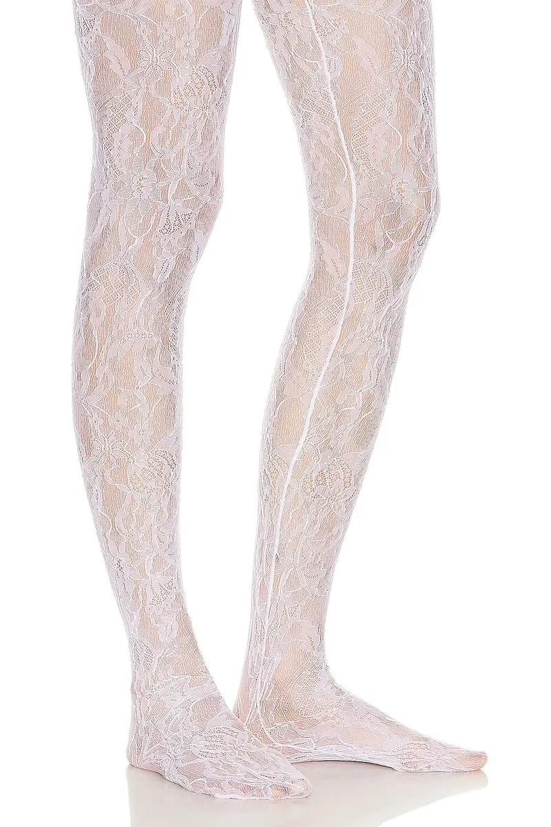 Wardrobe.NYC Lace Tights | Thumbnail 5 Wardrobe.NYC Lace Tights | Thumbnail 5