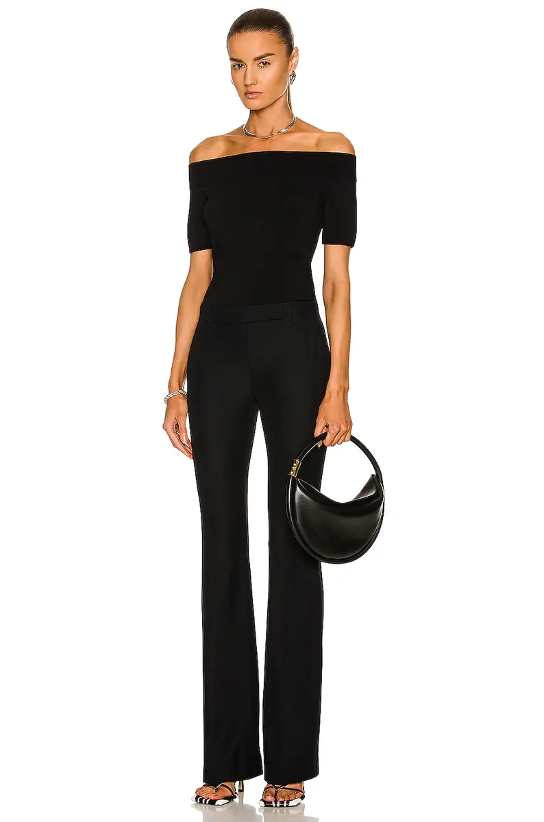 Alexander McQueen Narrow Bootcut Trouser | Thumbnail 4 Alexander McQueen Narrow Bootcut Trouser | Thumbnail 4