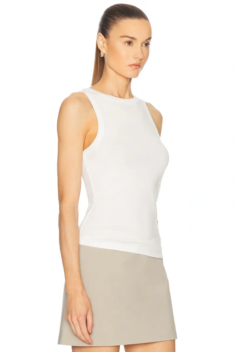 St. Agni Organic Cotton Bateau Tank | Thumbnail 2