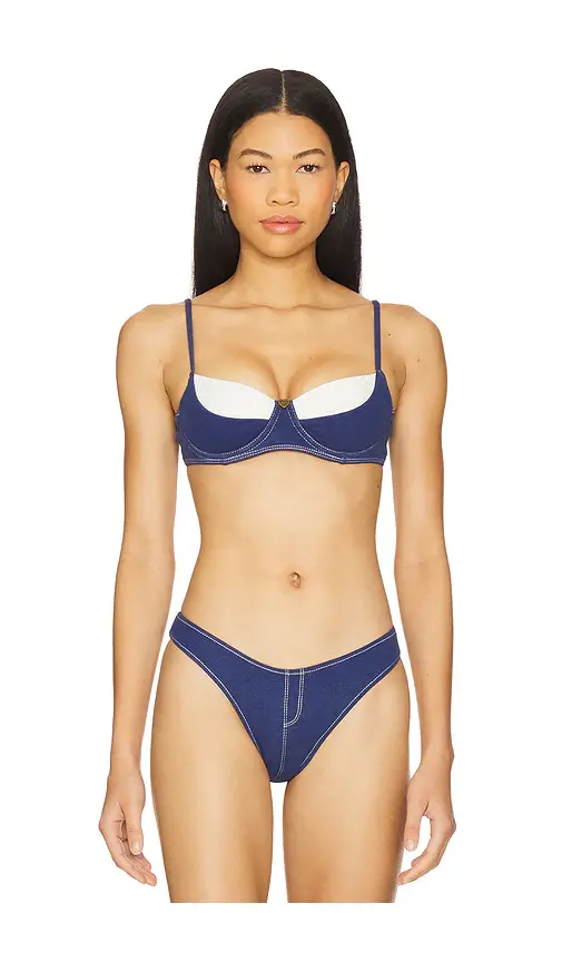 Frankies Bikinis X Bella Hadid Jolene Bikini Top | Image 1 Frankies Bikinis X Bella Hadid Jolene Bikini Top | Image 1