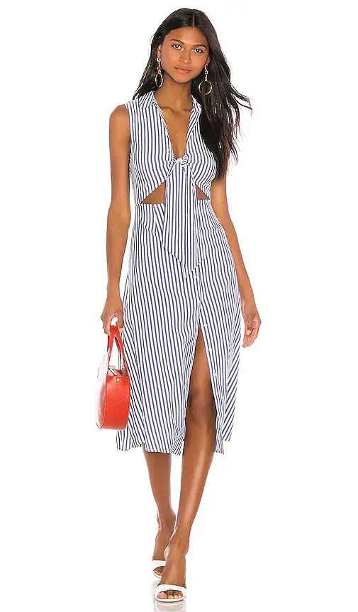 L'Academie The Yves Midi Dress | Image 1 L'Academie The Yves Midi Dress | Image 1