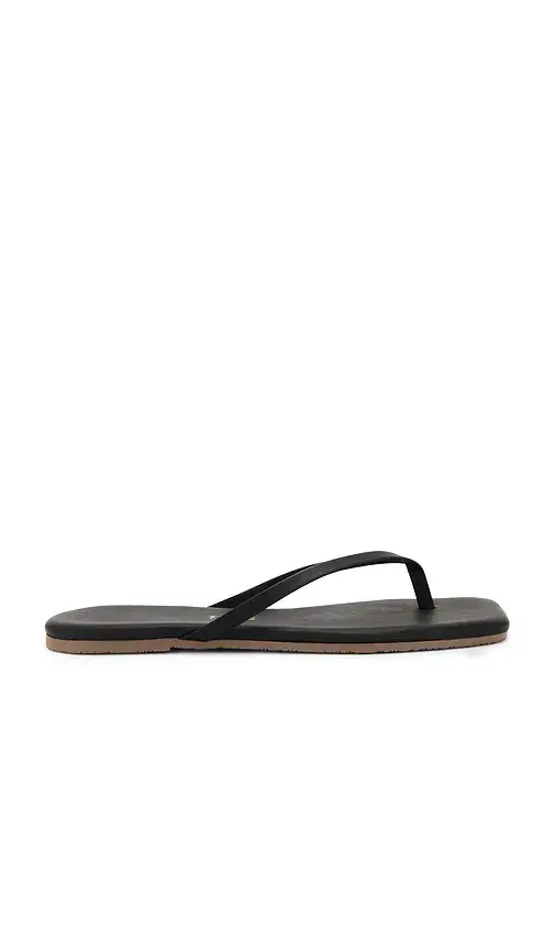 TKEES Lily Square Toe Flip Flop