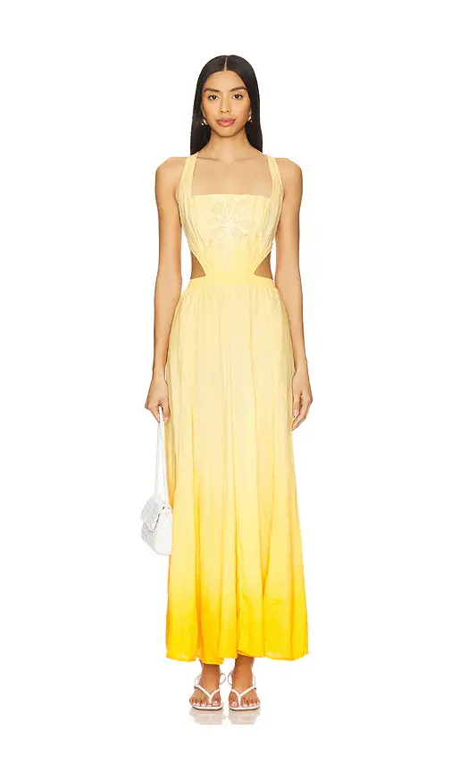Maaji Boho Sunrise Canary Dress