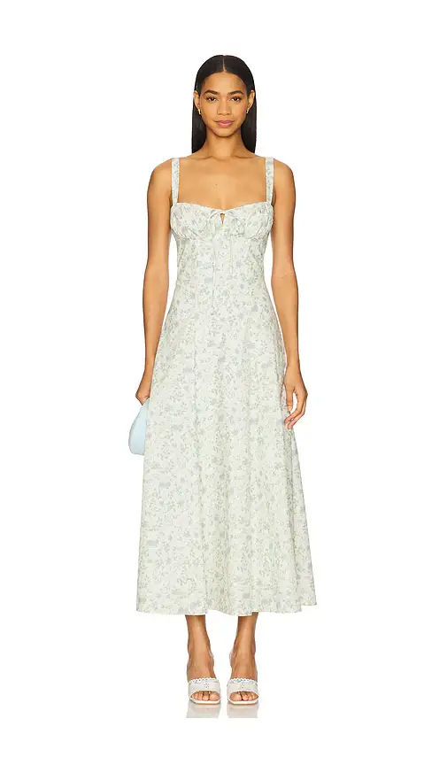SNDYS Alessia Drop Waist Dress