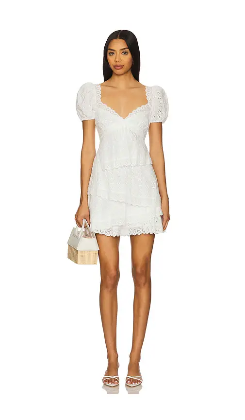 For Love & Lemons Rosalyn Mini Dress | Image 1 For Love & Lemons Rosalyn Mini Dress | Image 1