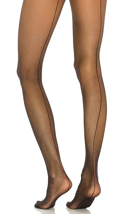 Wolford Individual 10 Back Seam Tights